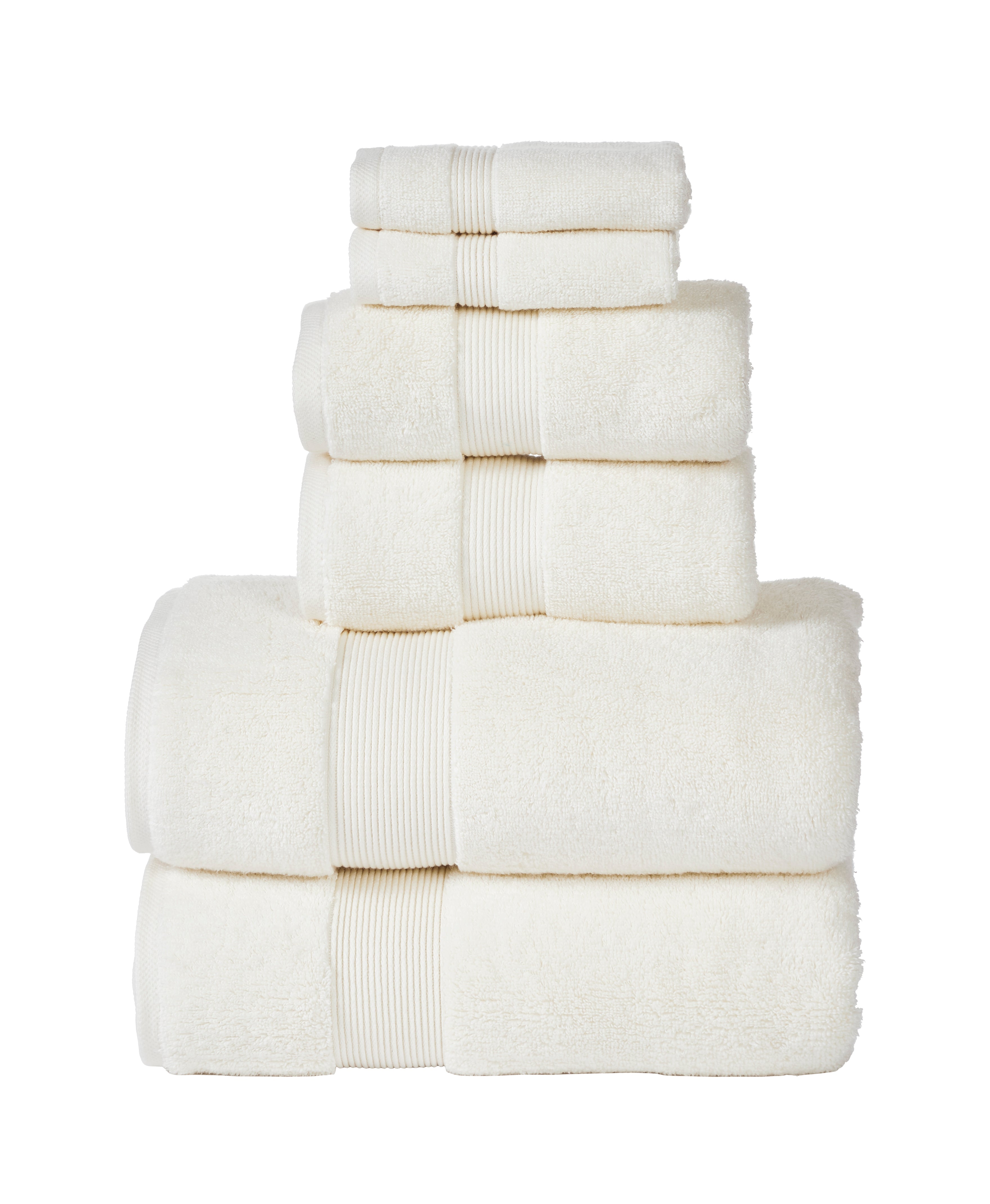 Pegasus Textiles Oasis 600 Luxury Hotel & Spa Quality White Towels Range -  600gsm