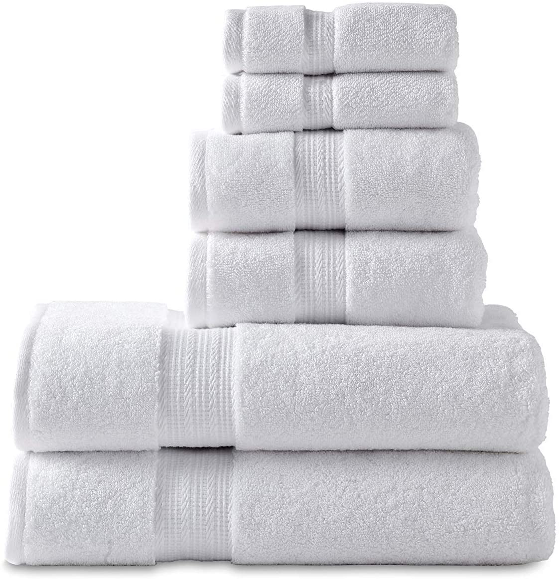 Classic Hotel Towels, 6 Piece Bath Towel Set – The Everplush Company