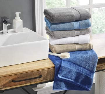 Luxury Spa Towels 6 Piece Towels Set (Grey)