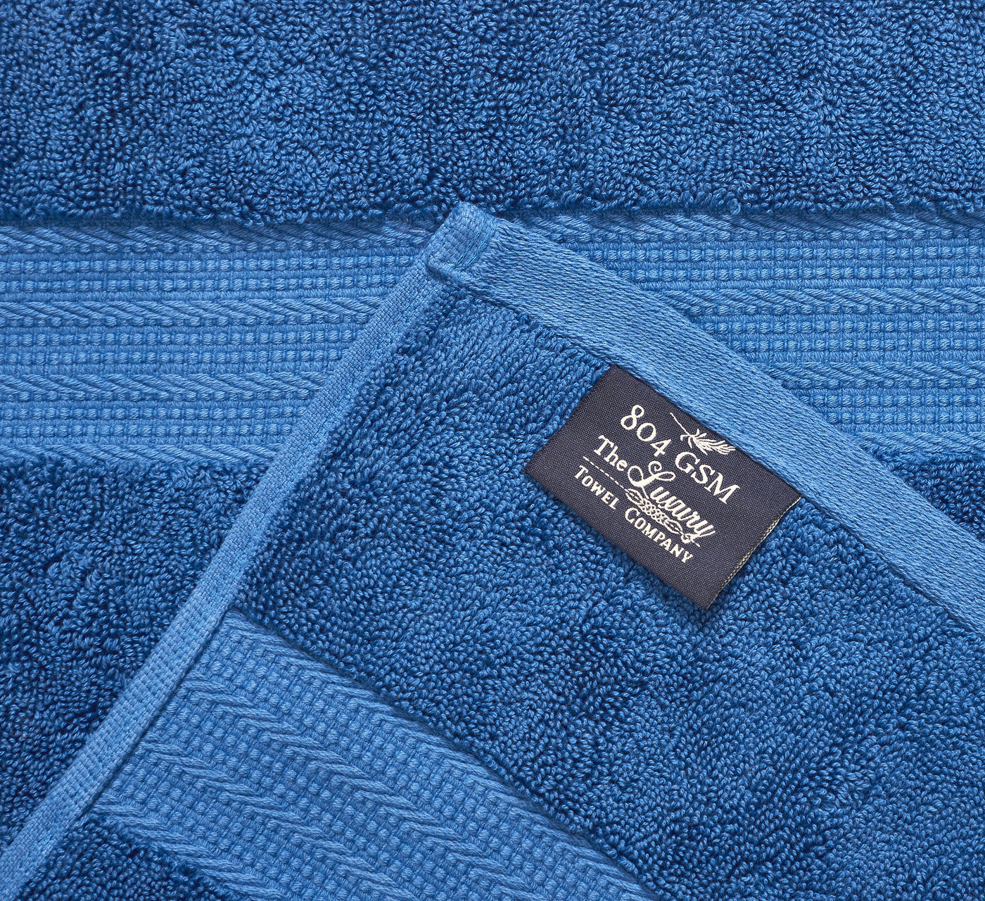 Luxury Spa Towels 6 Piece Towels Set (Navy)